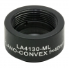 LA4130-ML - Плоско-выпуклая линза, Ø1/2", UVFS, оправа с резьбой SM05, f = 40.0 мм, без покрытия, Thorlabs