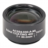AC254-030-A-ML - Ахроматический дублет, f=30 мм, Ø1", резьба на оправе: SM1, просветляющее покрытие: 400-700 нм, Thorlabs
