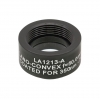 LA1213-A-ML - Плоско-выпуклая линза, Ø1/2", N-BK7, оправа с резьбой SM05, f = 50.0 мм, просветляющее покрытие: 350-700 нм, Thorlabs
