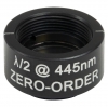 WPHSM05-445 - Полуволновая пластинка нулевого порядка, Ø1/2", резьба оправы: SM05, рабочая длина волны: 445 нм, Thorlabs