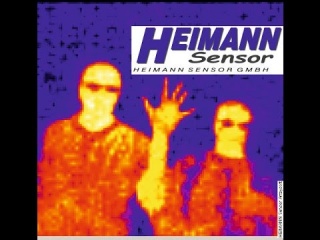 Демонстрация работы термопарных матриц компании Heimann Sensor