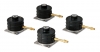 PWA074 - Виброизолирующие опоры, пассивная виброизоляция, допустимая нагрузка: 24-260 кг, 4 шт., Thorlabs