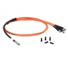 BFL44LS01 - Волоконно-оптический жгут с разветвлением, сердцевина: 400 мкм, низкое содержание OH, разъемы: SMA, расположение волокон на общем конце: линия, 1 м, Thorlabs