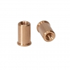 F2D5ESN1P - Резьбовая втулка, фосфористая бронза, резьба: M2.5 x 0.20, Thorlabs