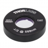 WPH05M-588 - Полуволновая пластинка нулевого порядка, Ø1/2", оправа: Ø1", рабочая длина волны: 588 нм, Thorlabs