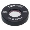 WPH05M-561 - Полуволновая пластинка нулевого порядка, Ø1/2", оправа: Ø1", рабочая длина волны: 561 нм, Thorlabs