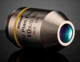 Объектив Nikon CFI60 TU Plan Epi с коррекцией на бесконечность, увеличение: 10X, числовая апертура: 0.3, фокусное расстояние: 20 мм, рабочее расстояние: 17.5 мм