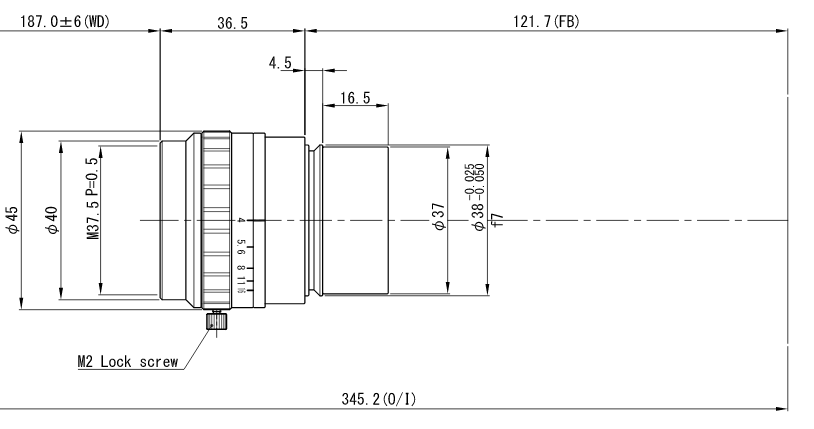 Объектив для линейного сканирования VIS, NIR диапазонов VS-L8540-06/V