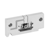 CC250SAF - Гибкий держатель с V-образной канавкой для SC/APC разъемов с наконечником Ø2.50 мм, Thorlabs