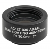 AC127-030-AB-ML - Ахроматический дублет в оправе с резьбой SM05, фокусное расстояние: 30.0 мм, Ø1/2", просветляющее покрытие: 400 - 1100 нм, Thorlabs