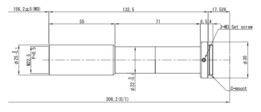 Однополевой объектив VIS, NIR диапазонов VS-TC1-150