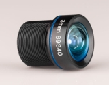 Объектив Blue с креплением M12, фокусное расстояние: 3 мм, апертура: f/5.6, диагональная дисторсия: -34.7%