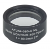 AC254-080-B-ML - Ахроматический дублет, f=80 мм, Ø1", резьба на оправе: SM1, просветляющее покрытие: 650-1050 нм, Thorlabs