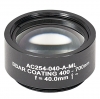 AC254-040-A-ML - Ахроматический дублет, f=40 мм, Ø1", резьба на оправе: SM1, просветляющее покрытие: 400-700 нм, Thorlabs
