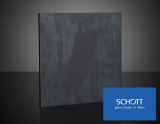Стеклянный фильтр нейтральной плотности, SCHOTT NG9, сторона: 165 мм, толщина: 4.5 мм