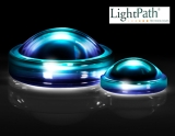 Коллимирующая асферическая линза LightPath® 357786, для синего лазерного излучения, покрытие для 350-500 нм, диаметр: 2 мм, числовая апертура: 0.50
