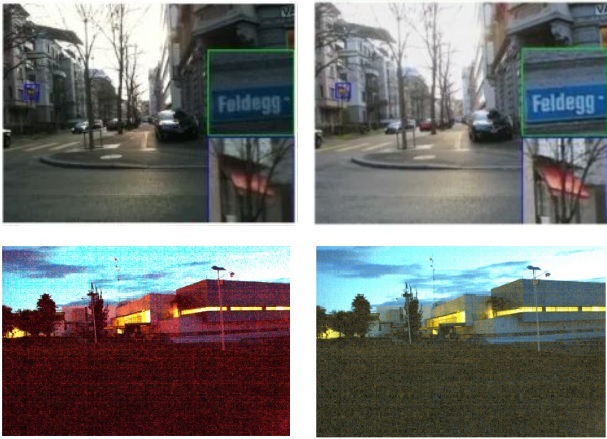 Улучшение качества изображения с дрона