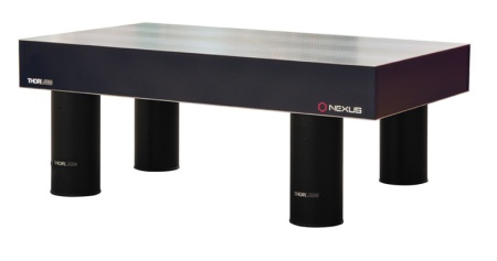 T1530QK - Оптический стол Nexus: оптическая плита (3 м x 1.5 м x 310 мм) с отверстиями с нейлоновыми вставками, опоры с системой активной виброизоляции (высота: 600 мм), Thorlabs