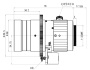 Объектив с автофокусом VT-LEMAF1628-MP20-H1.1, 16 мм
