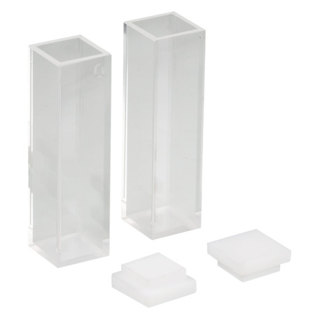 CV10Q35FE - Макрокюветы с колпачком с повышенной химической устойчивостью для флуоресцентной спектроскопии, 3500 мкл, 2 шт., Thorlabs