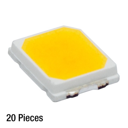 LEDSW30 - Светодиодный источник белого света в SMT корпусе, цветовая температура: 3000 K, оптическая мощность: 100 мВт, 20 шт., Thorlabs