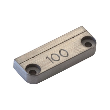 VHN100 - Пластина с V-образным пазом для регулировки положения волокна в держателях серии FHBR1, для волокон с диаметром покрытия: Ø90 мкм - Ø110 мкм, Thorlabs