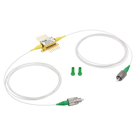 BOA980S - Оптический усилитель с центральной длиной волны 980 нм (тип.), корпус: Butterfly, оснащен SM оптическим волокном, разъем: FC/APC, выходная мощность насыщения: 19.5 дБм, Thorlabs