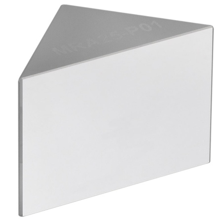 MRA25-P01 - Прямая треугольная зеркальная призма, серебряное покрытие, отражение: 450 нм-20 мкм, сторона треугольника 25.0 мм, Thorlabs