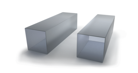 Кристалл Yb:YLF, 3х3 мм, длина: 2 мм, легирование: 20%, без крышек, брюстеровский срез, Optogama