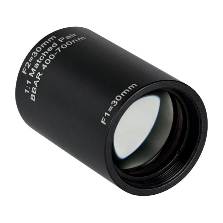 MAP103030-A - Пары ахроматических дублетов, усиление: 1:1, f1=30 мм, f2=30 мм, просветляющее покрытие: 400-700 нм, Thorlabs