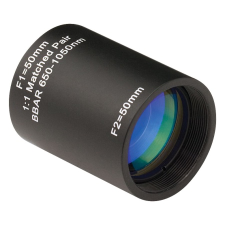 MAP105050-B - Пары ахроматических дублетов, усиление: 1:1, f1=50 мм, f2=50 мм, просветляющее покрытие: 650-1050 нм, Thorlabs