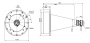 VT-360LEN-0825-118 широкоугольный объектив для обзора 360°
