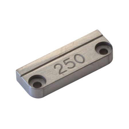 VHN250 - Пластина с V-образным пазом для регулировки положения волокна в держателях серии FHBR1, для волокон с диаметром покрытия: Ø225 мкм - Ø275 мкм, Thorlabs