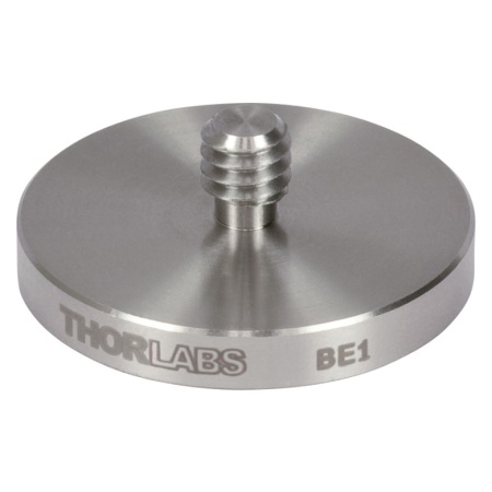 BE1 - Основания Ø1.25" для крепления держателей стержней с помощью прижима, резьба: 1/4"-20, Thorlabs