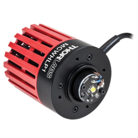 MCWHLP1 - Светодиод с теплоотводом, холодный белый свет (6500 K), макс. ток 700 мА, мин. мощность излучения 2350 мВт, Thorlabs