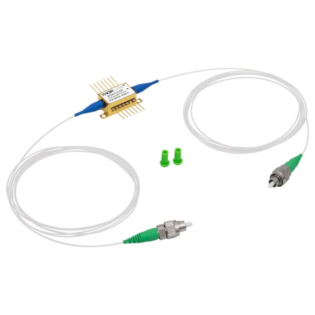 BOA1310P - Оптический усилитель O-диапазона, чувствителен к поляризации излучения, центральная длина волны: 1290 нм (тип.), корпус: Butterfly, сопряжен с PM оптическими волокнами, разъемы: FC/APC, Thorlabs