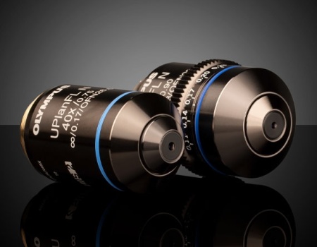 Планохроматические флюоритовые объективы Olympus