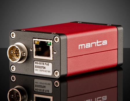 Камеры Allied Vision Manta с технологией PoE