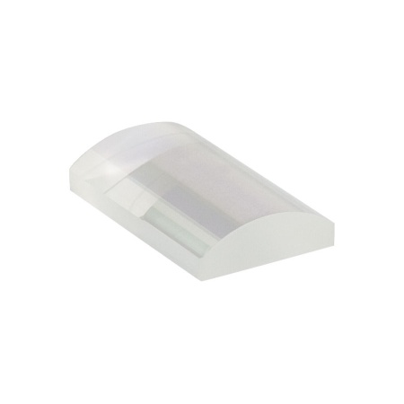 LJ4862-UV - Плоско-выпуклая цилиндрическая линза из кварцевого стекла, фокусное расстояние 25.0 мм, длина 23 мм, высота 15 мм, просветляющее покрытие: 290-370 нм, Thorlabs