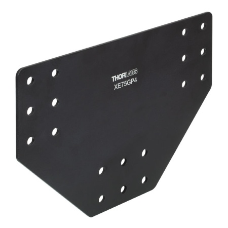 XE75GP4 - Т-образная соединительная пластина для оптических рельсов XE75-XE75, Thorlabs