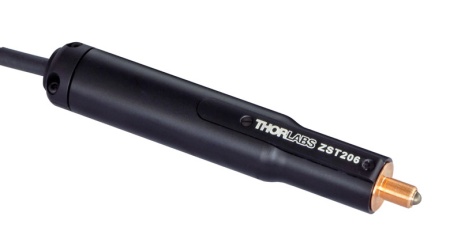 ZST206 - Привод с шаговым двигателем, сдвиг: 6 мм,  резьба: 1/4"-80, Thorlabs