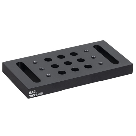 BA2L - Основание с резьбовыми отверстиями, 2" x 4" x 3/8", Thorlabs