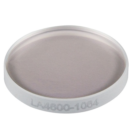 LA4600-1064 - Плоско-выпуклая линза Ø1/2", материал: UVFS, просветляющее покрытие: 1064 нм, фокусное расстояние: 100 мм, Thorlabs