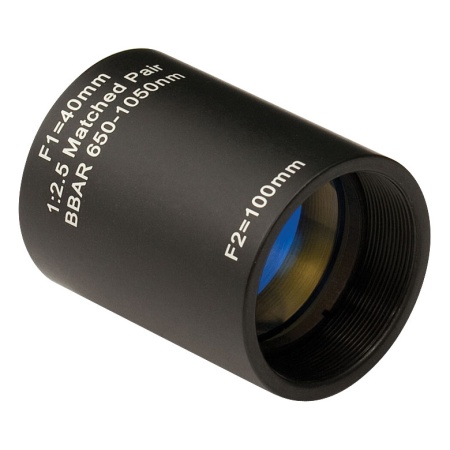 MAP1040100-B - Пары ахроматических дублетов, усиление: 1:2.5, f1=40 мм, f2=100 мм, просветляющее покрытие: 650-1050 нм, Thorlabs
