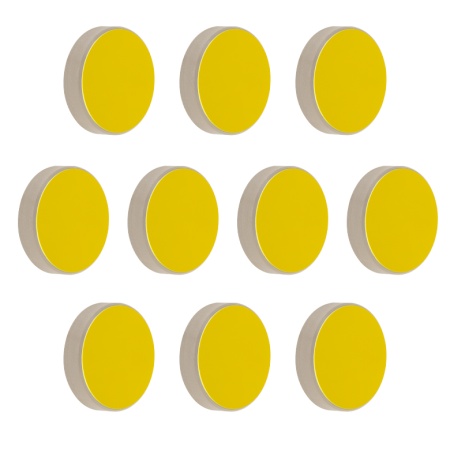 PF10-03-M02-10 - Зеркала с золотым покрытием, Ø1", для работы в среднем ИК диапазоне, 10 шт., Thorlabs