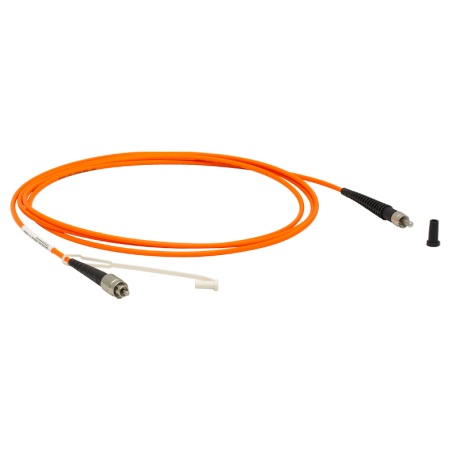 M142L02 - Волоконно-оптический кабель с многомодовым волокном, устойчив к воздействию УФ лучей, диаметр сердцевины: Ø400 мкм, 0.22 NA, разъемы: FC/PC-SMA905, длина: 2 м, Thorlabs