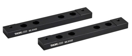 MLSA02 - Монтажные скобы для крепления предметных столиков, для микроскопов: Olympus IX51, IX71, IX73, IX81 и IX83, 2 шт, Thorlabs