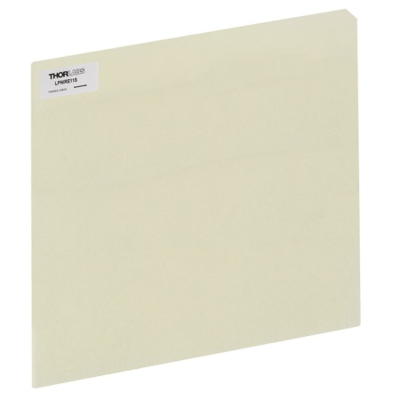 LPNIRE11S - Диффузно-отражающий поляризатор, 280.0 x 280.0 мм, рабочий диапазон: 600 - 1100 нм, Thorlabs