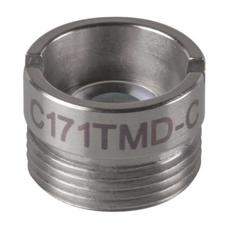 C171TMD-C - Асферическая линза Geltech в оправе, f = 6.20 мм, NA = 0.30, просветляющее покрытие: 1050-1700 нм, Thorlabs