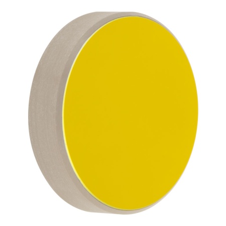 PF10-03-M02 - Зеркало с золотым и защитным покрытием, Ø1", для работы в среднем ИК диапазоне, Thorlabs